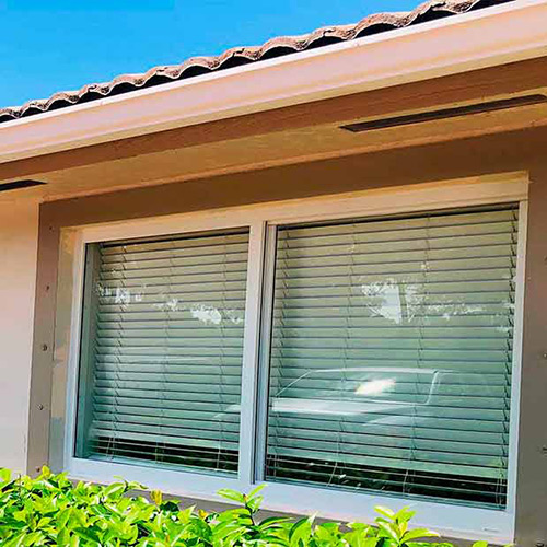 Impact glass picture